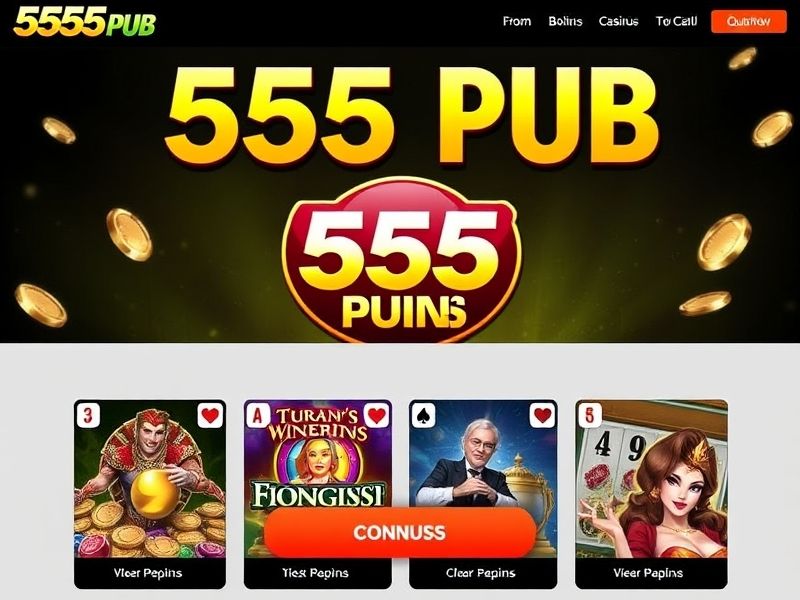 Welcome to 555pub.com, your ultimate destination for premium online casino games including slots, poker, and blackjack. Earn real money rewards and unlock exclusive promotions today!